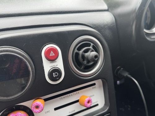 Plug and play vent - and, holder