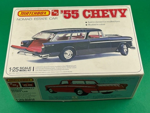 Matchbox amt 55 chevy - 1/25, '55