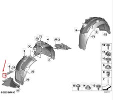 BMW 5 G60 Front Bottom Right
