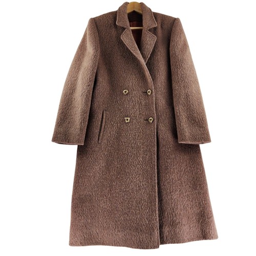 Vintage 100 mohair coat women - mohair,