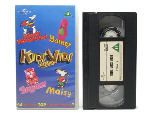 Kids vids 2000 vhs video - kids,