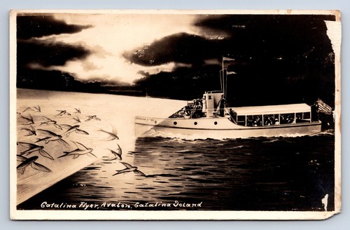 Vintage rppc catalina island - vintage,