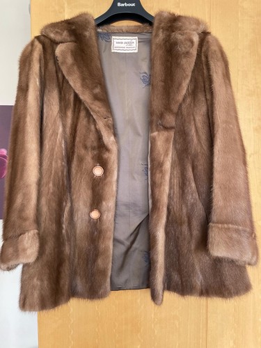 Real mink fur coat - real,