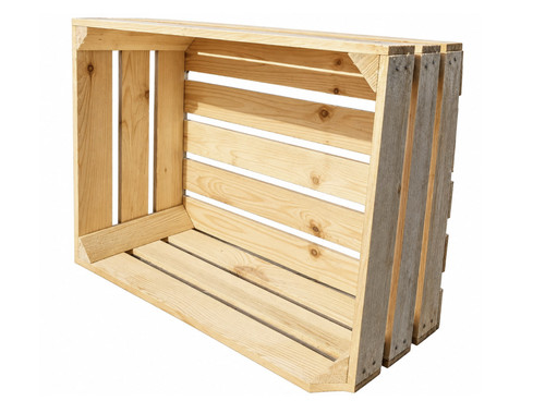 Rustic wooden storage - storage, crate