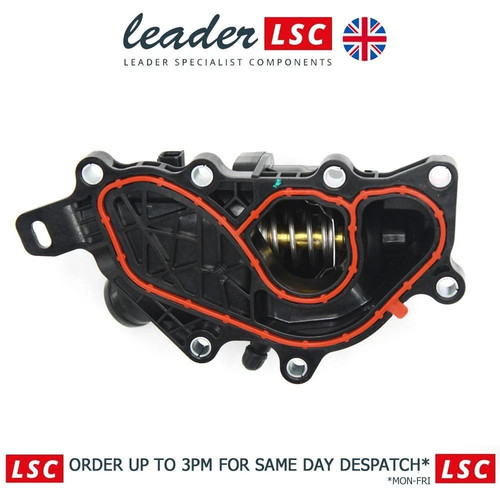 Coolant thermostat and housing - coolant,