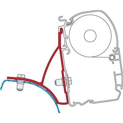 Fiamma adapter brackets trafic - fiamma,