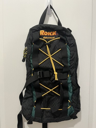 Rokk avalanche black backpack - avalanche,