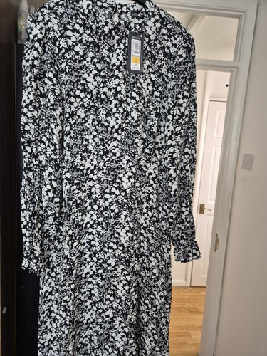 Black white long - m&s,