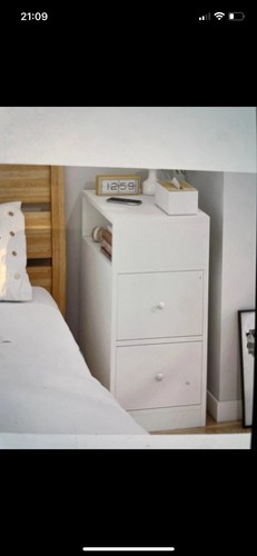 Bedside table with draw - with,