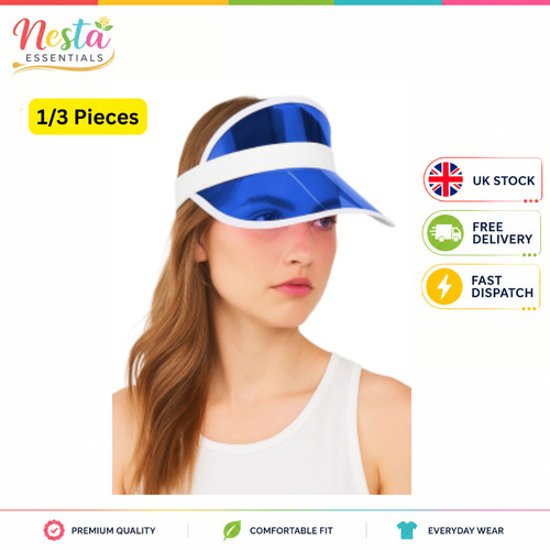 Adult blue visor - adult,