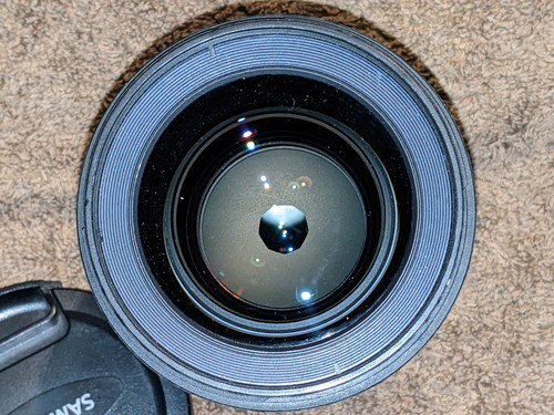 Samyang 50mm 4 sony - af,