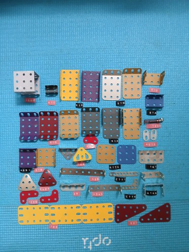 Meccano spares metal parts - spares,