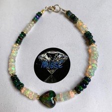 9CT GOLD ETHIOPIAN BLACK AND
