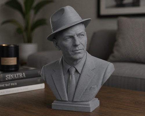 Frank sinatra bust home decor - frank,