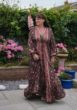 Sari Maxi dress handmade One