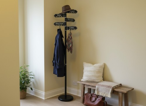 City free standing - standing, coat