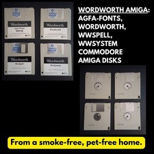 WORDWORTH 1993 AMIGA 1200/4000 SPECIAL EDITION COMMODORE AMIGA DISKS NOT TESTED