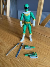 Power Rangers Lightning Collection Zeo Green Ranger with Accessories VGC