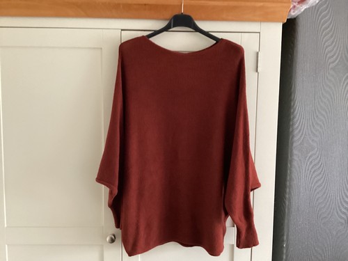 Italian tan slouchy batwing - tan,