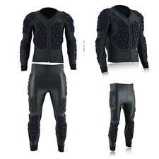 BODY ARMOUR MOTORBIKE MOTORCYCLE MOTOCROSS SKIING SPINE GUARD PROTECTIVE SUIT UK