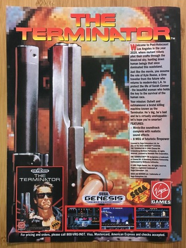 The terminator snes genesis - terminator,