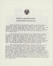 Progress of Wankel Engine issued by NSU 4 page UK folder Prior to RO 80 Launch