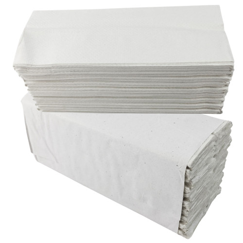 Paper hand towels white - white, &