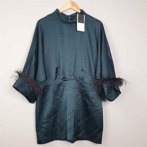 Zara dress womens emerald - womens, xl