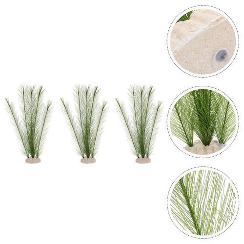 3pcs durable plastic aquarium - 3pcs,