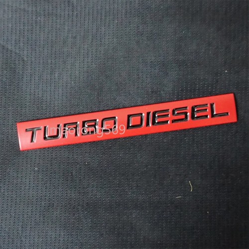 Matte red turbo diesel - red,
