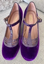 Hotter france purple shoes - hotter,