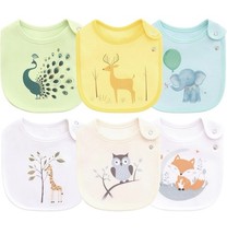 6 Pack Waterproof Cotton Baby