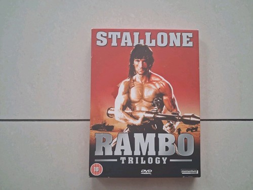 Rambo trilogy dvd box - dvd, john