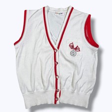 Vintage Novelty Knit Vest Bow