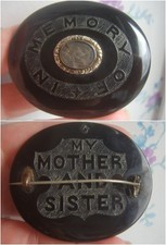 Victorian Whitby Jet In Memory