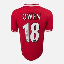 Michael Owen Signed Liverpool