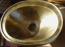 Moroccan hammered TARNISHED