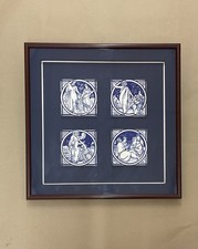 4 Arts And Crafts Minton Tiles