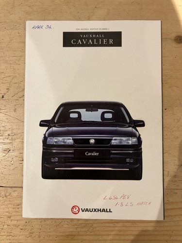 Vauxhall cavalier 1993 1994 - 1993-1994, uk