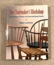 The Chairmaker's Workshop, Langsner, 1997 Hardback Windsor Stick Chair LIKE NEW