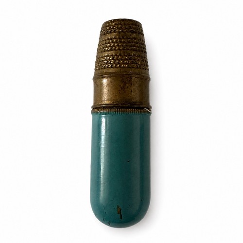 Vintage blue sewing - sewing, etui