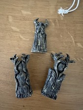 Three, Altar statues handmade in resin . horned gods and Odin