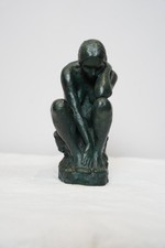 Vintage Female Nude Sculpture | Mid-Century Modern Figurative Art | Woman Statue