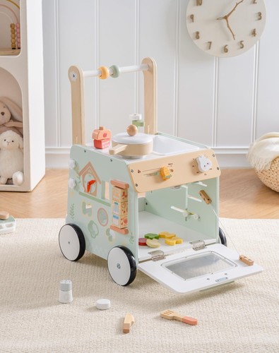 Wooden baby walker toy - baby,