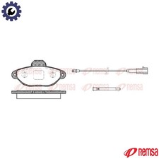 BRAKE PAD SET DISC BRAKE 0414.21 FOR FIAT FIORINO/Box/Body/MPV 500 QUBO PANDA