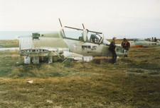 Wrecked Aermacchi MB-339 -