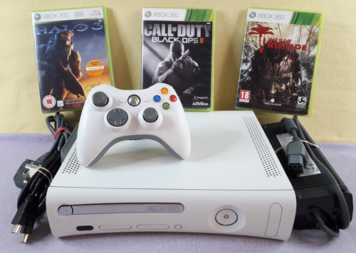 Xbox 360 60gb console games - xbox,