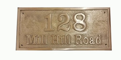 Personalized brass plaque - personalized,