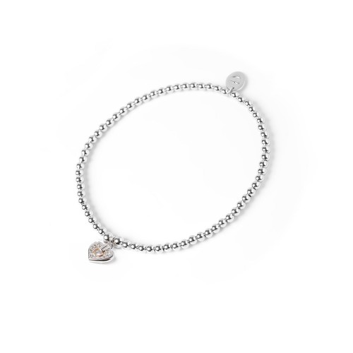 Clogau cariad sparkle heart - sparkle,