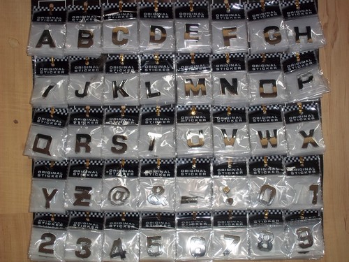 Chrome self adhesive - chrome, self-adhesive